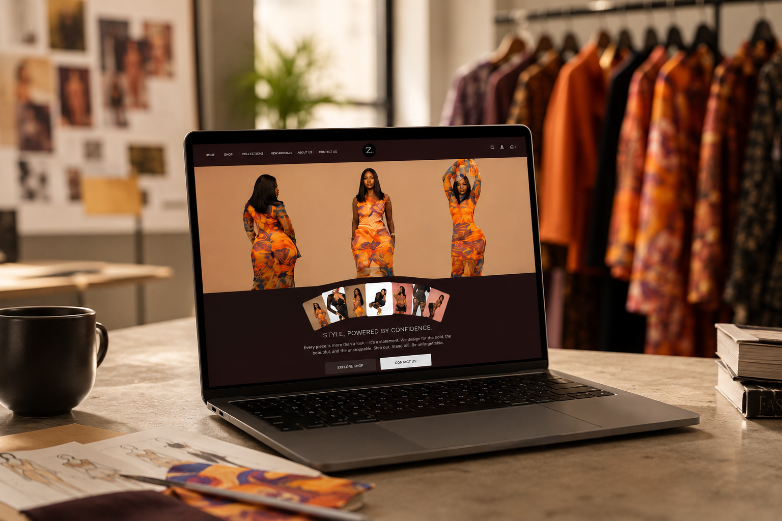 Website design