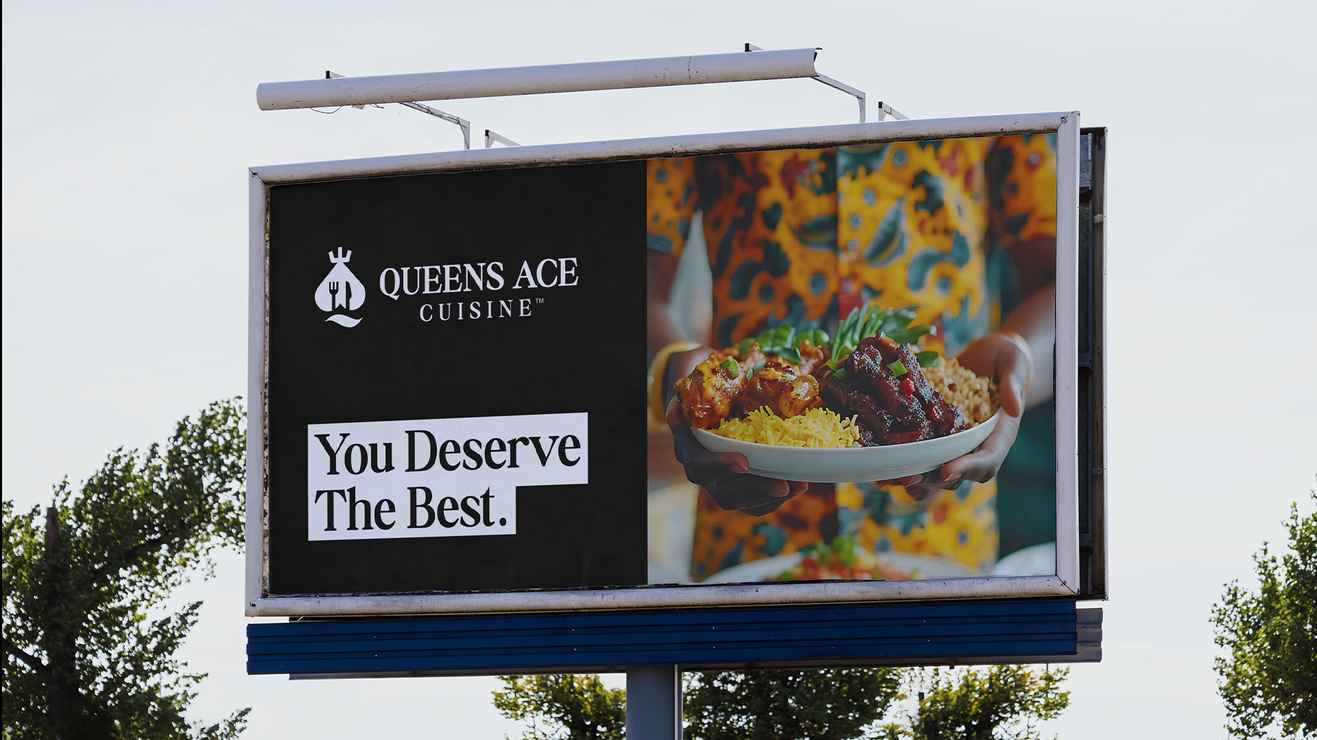 Queens Ace Cuisine Branding