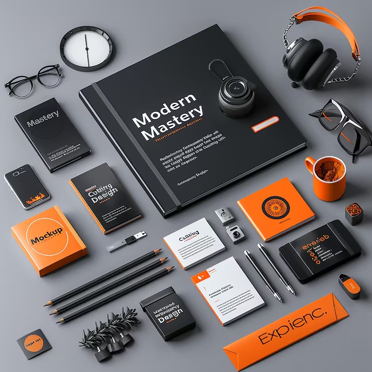 Brand identity design work